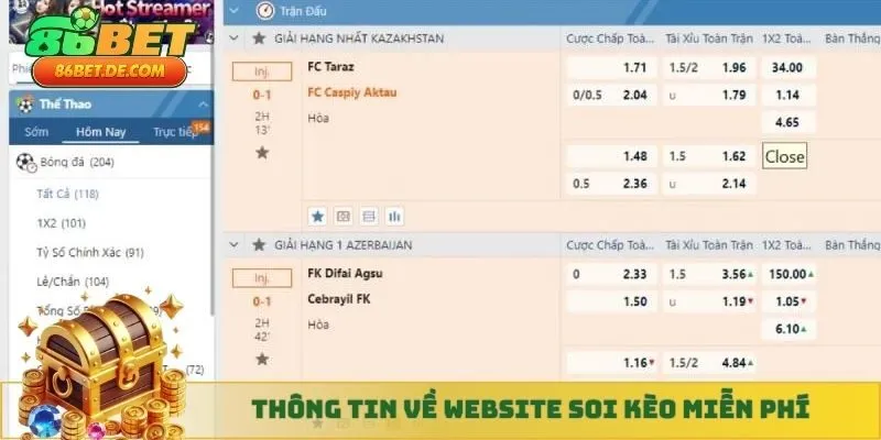 Thông tin về website soi kèo miễn phí cho newbie